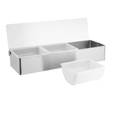 Olympia Condiment Box St/St 3x2pint