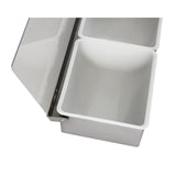 Olympia Condiment Box St/St 3x2pint