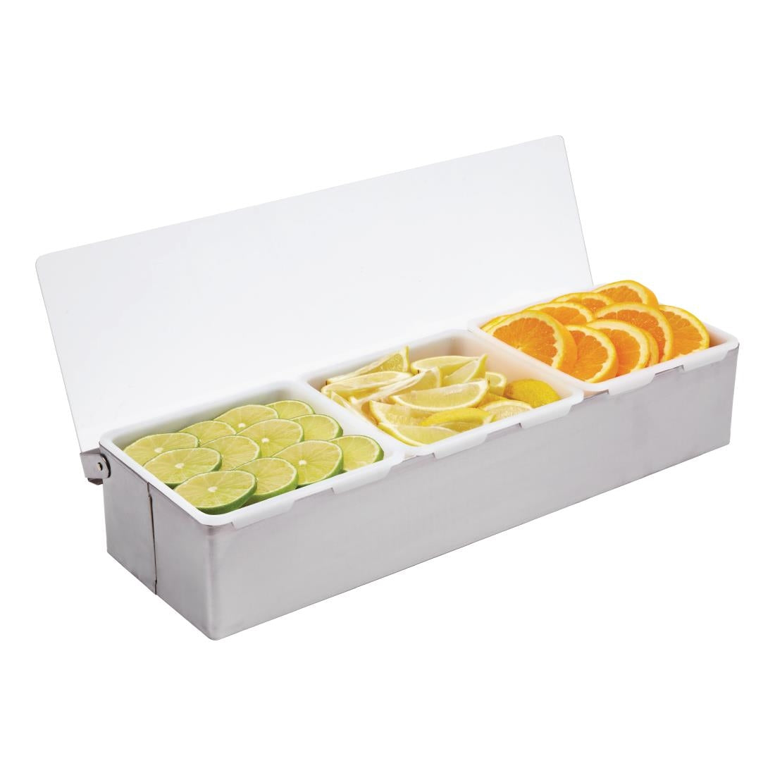 Olympia Condiment Box St/St 3x2pint