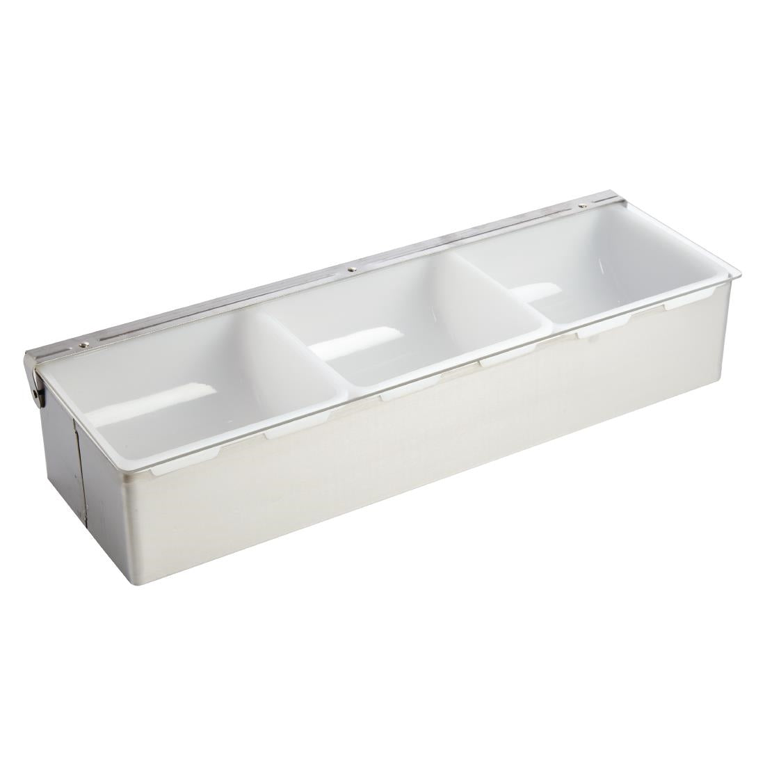 Olympia Condiment Box St/St 3x2pint