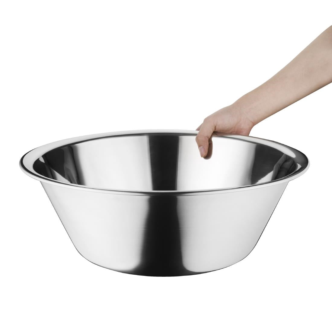 Vogue Bowls St/St - 8Ltr 355mm 14"