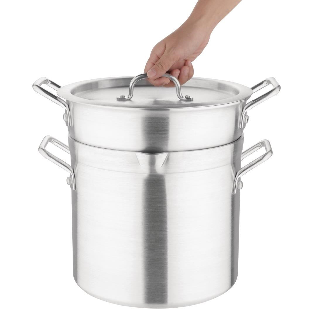 Vogue Double Boiler (incl Lid) - 10Ltr 338fl oz