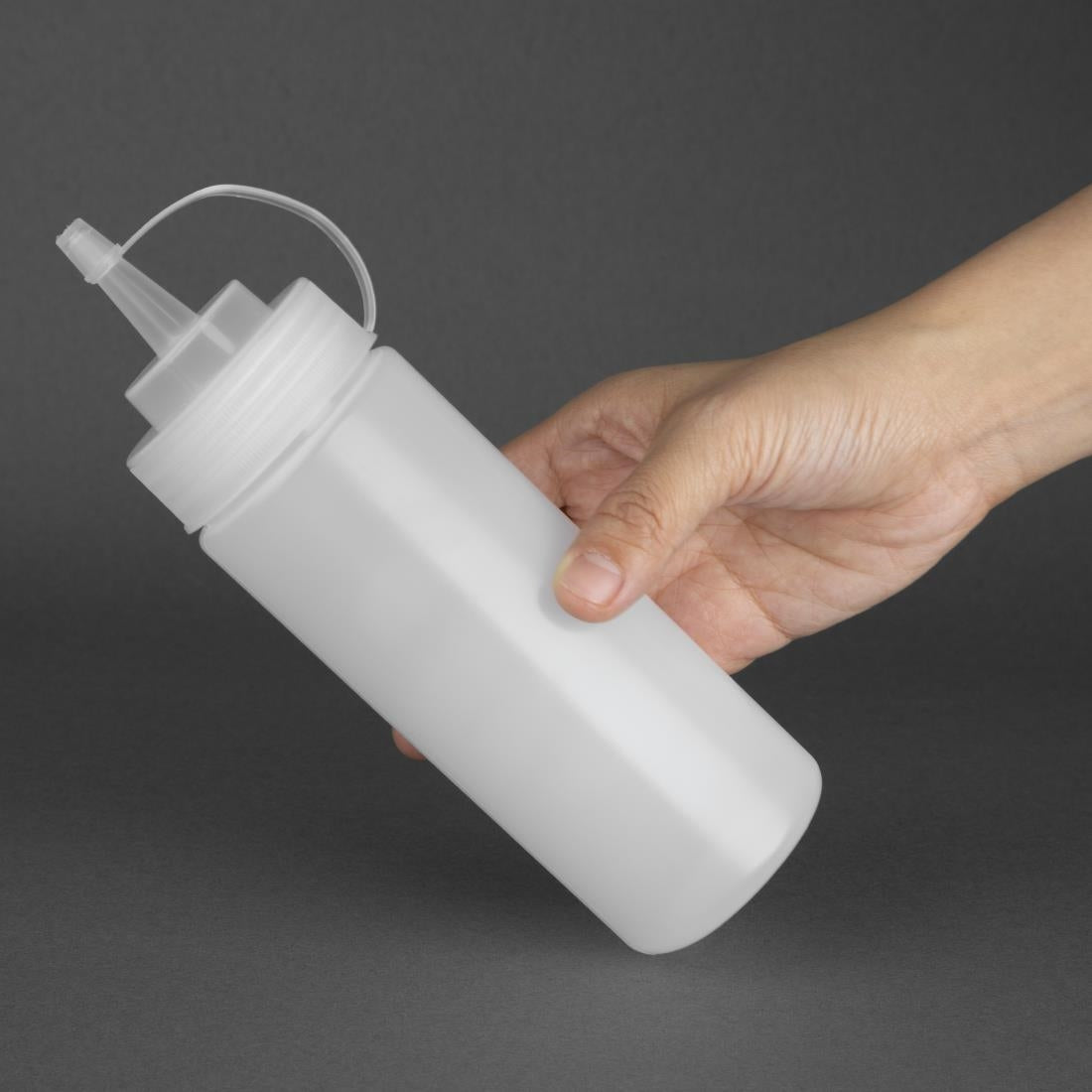 Vogue Squeeze Bottle Clear - 340ml 12oz