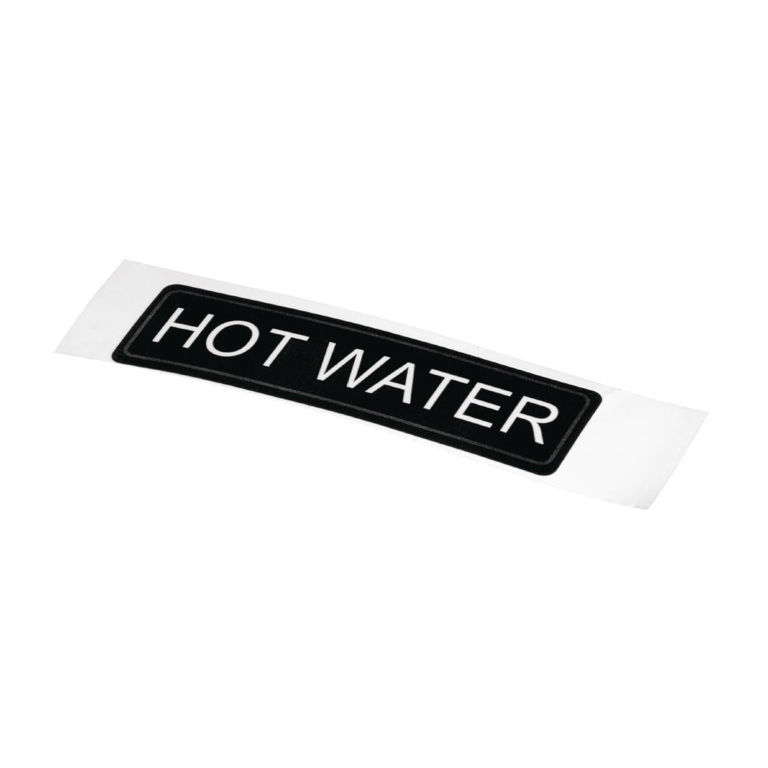 Airpot Hot Water Label