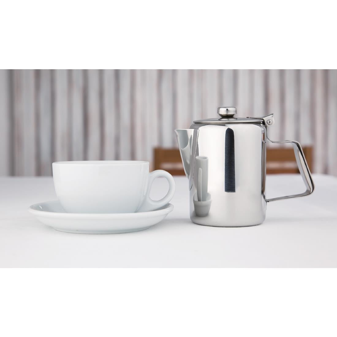 Coffee Pot St/St Mirror Finish - 450ml 16oz