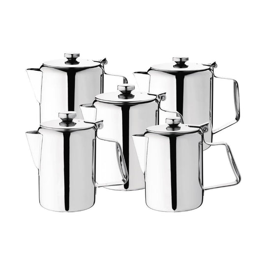 Olympia Concorde Coffee Pot St/St Mirror Finish - 900ml 32oz