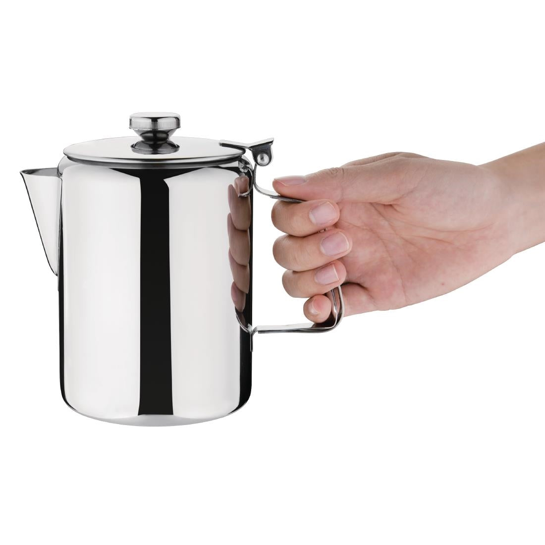 Olympia Concorde Coffee Pot St/St Mirror Finish - 900ml 32oz