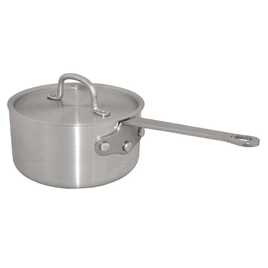 Vogue Saucepan Aluminium - 240mm 5 1/8Ltr