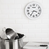 Vogue Kitchen Wall Clock - 250mm 10"