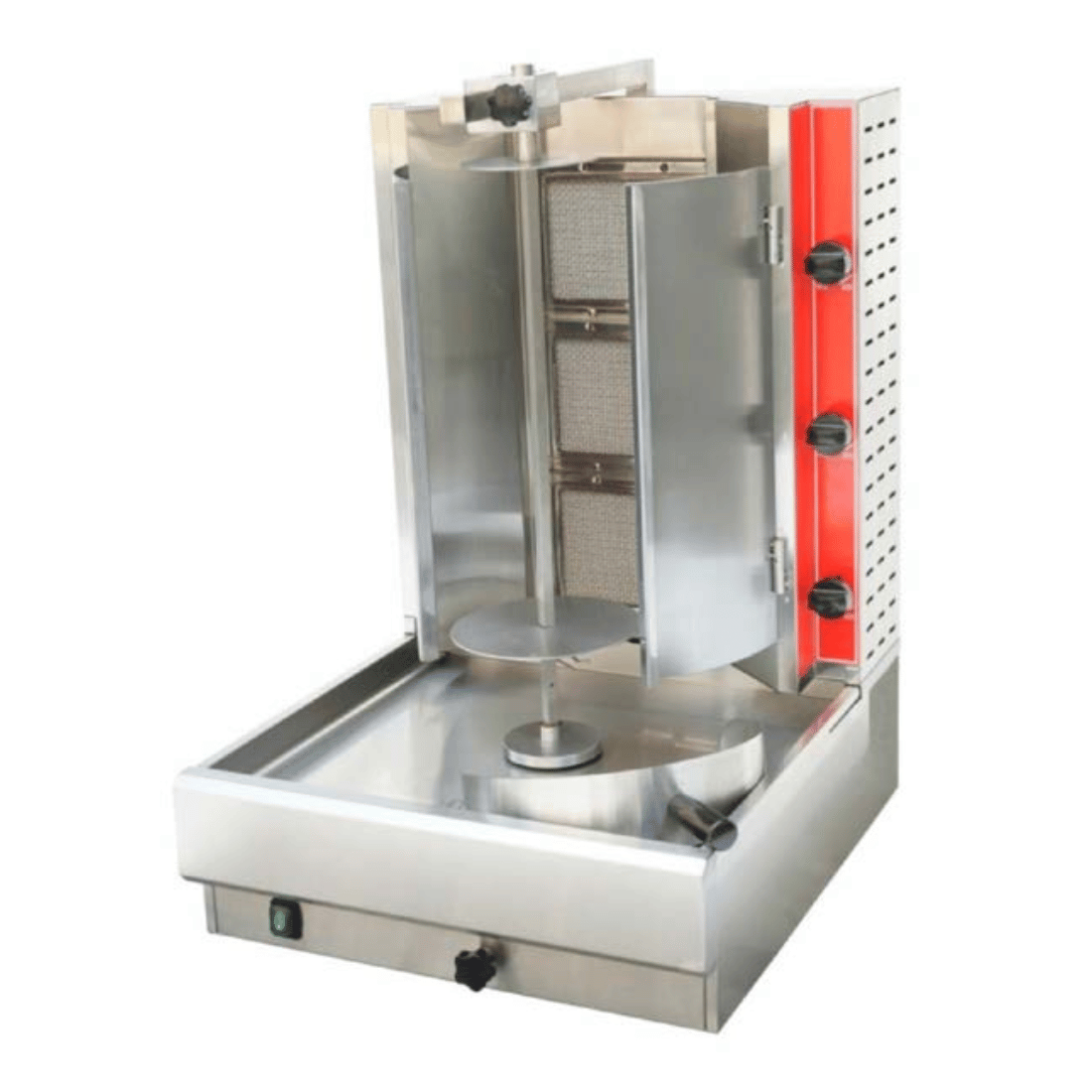 GasMax Semi-automatic 3 Burner NG Kebab Machine KB-3