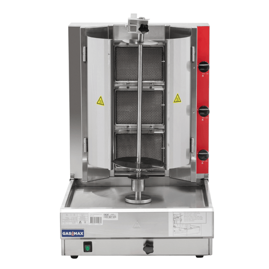 GasMax Semi-automatic 3 Burner LPG Kebab Machine KB-3LPG