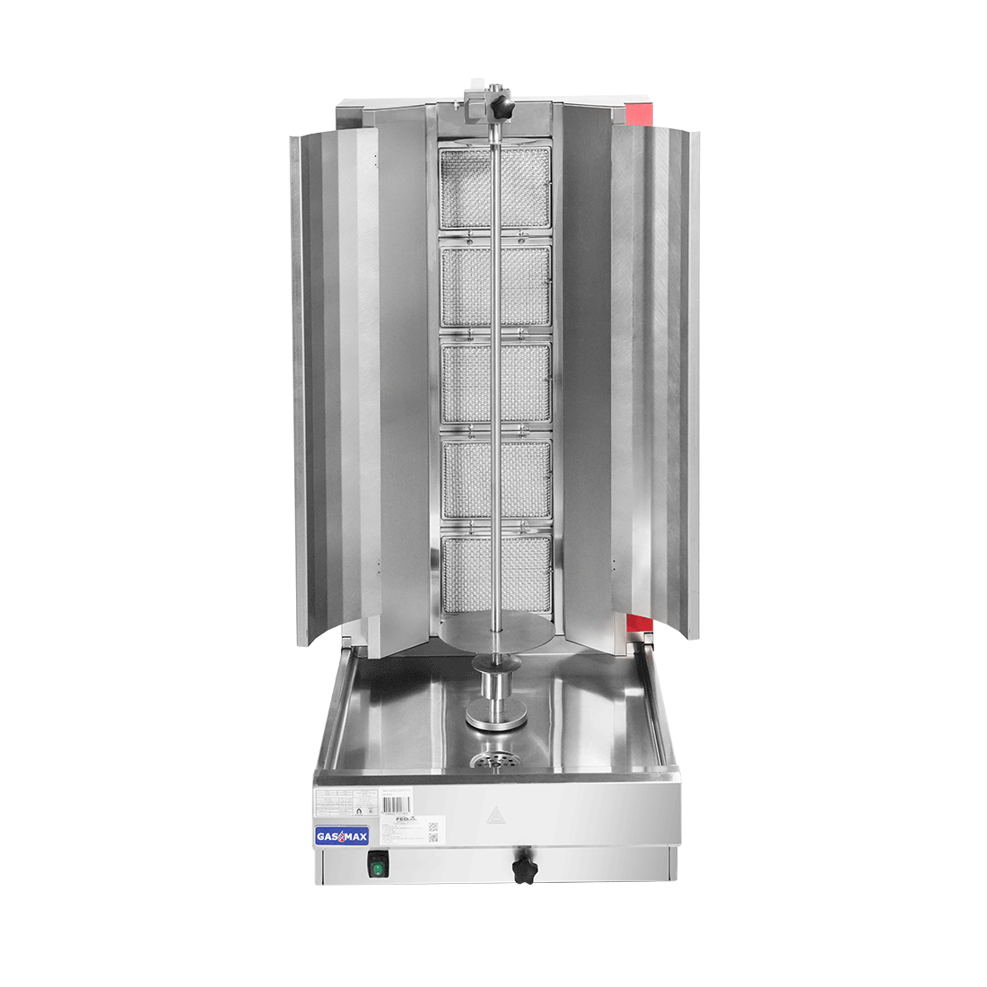 Gasmax Semi-automatic 5 Burner LPG Kebab Machine - KB-5LPG