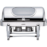 Ex-Showroom: Kingo Oblong Chafing Dish with Chrome Legs / Double - KGS2402-2-VIC695