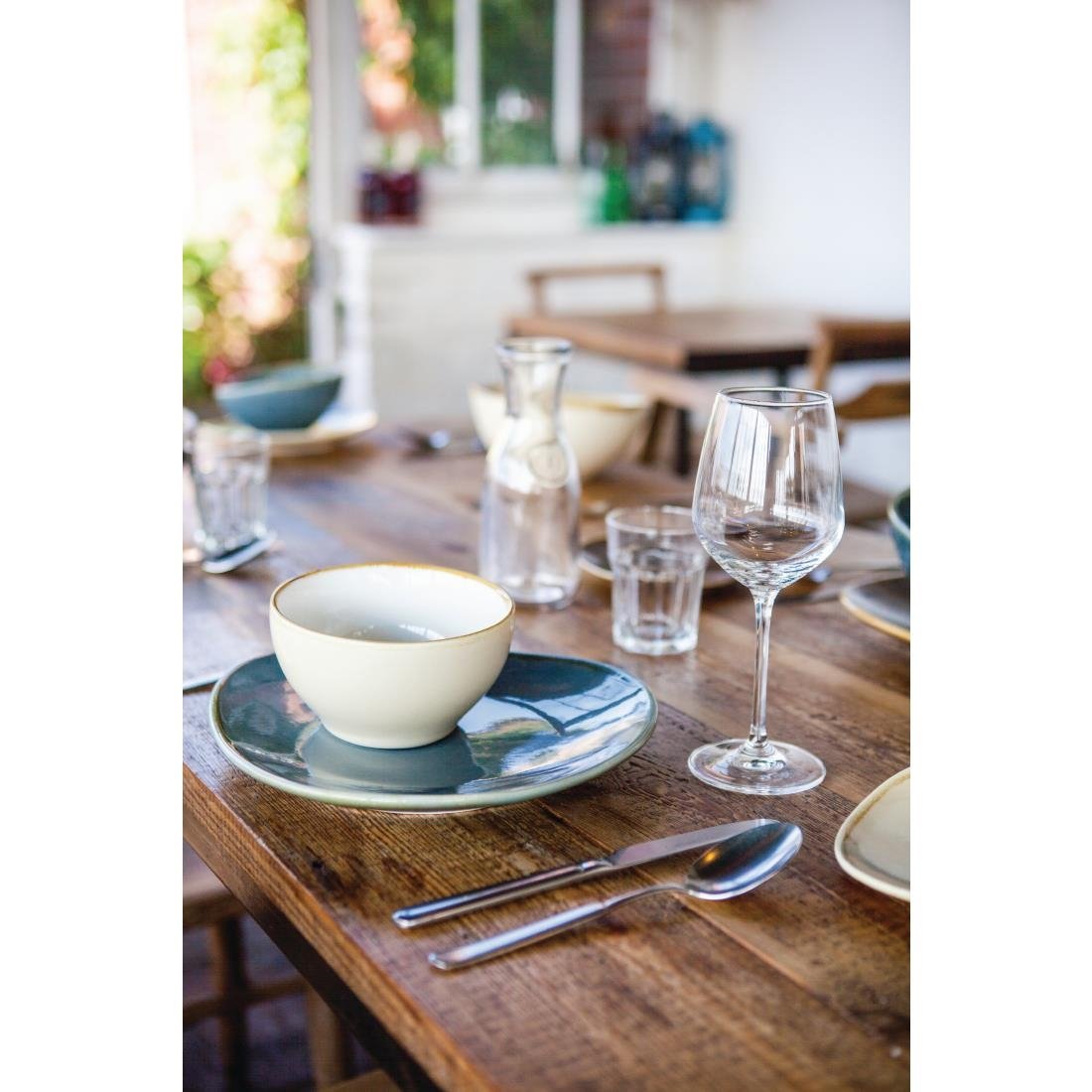 Olympia Kiln Sandstone Round Bowl - 140mm 5.5" (Box 6)