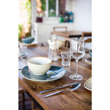 Olympia Kiln Ocean Tri Plate - 280mm 11" (Box 4)