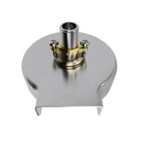 Kitchen Sink Glass Rinser with Round Drain Tray R-KGR-100