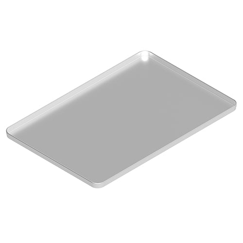 600 x 400 x 20mm Aluminium Tray