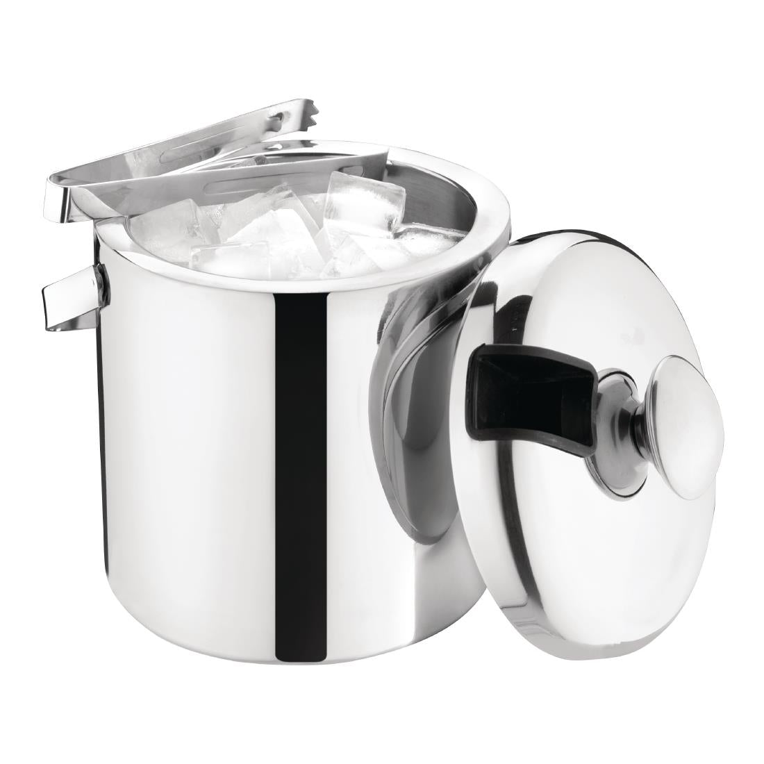 Ice Bucket with Tongs - 1.23Ltr