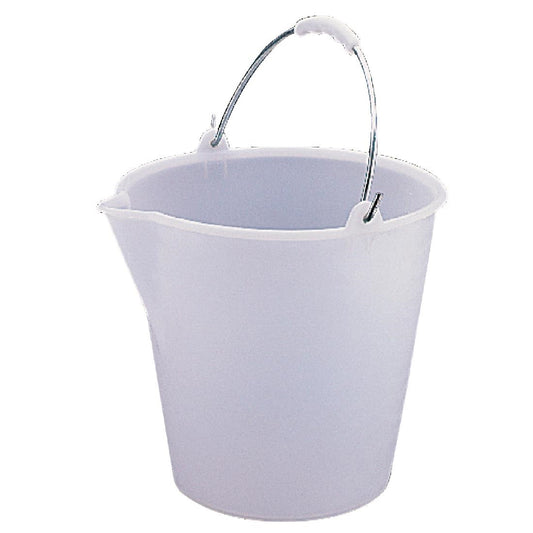 Jantex Graduated Plastic Bucket - 12Ltr