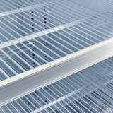 Thermaster Double Door Supermarket Fridge - LG-1000BGBM