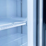 Thermaster Colourbond Upright Beverage Fridge 2 Doors White - LG-1000P
