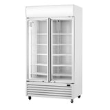 Thermaster Colourbond Upright Beverage Fridge 2 Doors White - LG-1000P