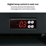 Thermaster Three Glass Door Colourbond Upright Drink Fridge - LG-1203BP