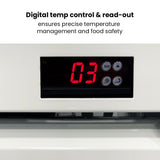 Thermaster Three Glass Door Colourbond Upright Drink Fridge LG-1203P