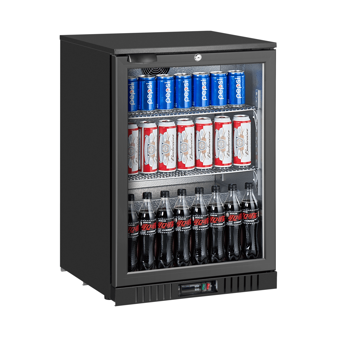 Ex-Showroom: Thermaster Under Bench single door Bar Fridge/Cooler - LG-138HC-QLD146
