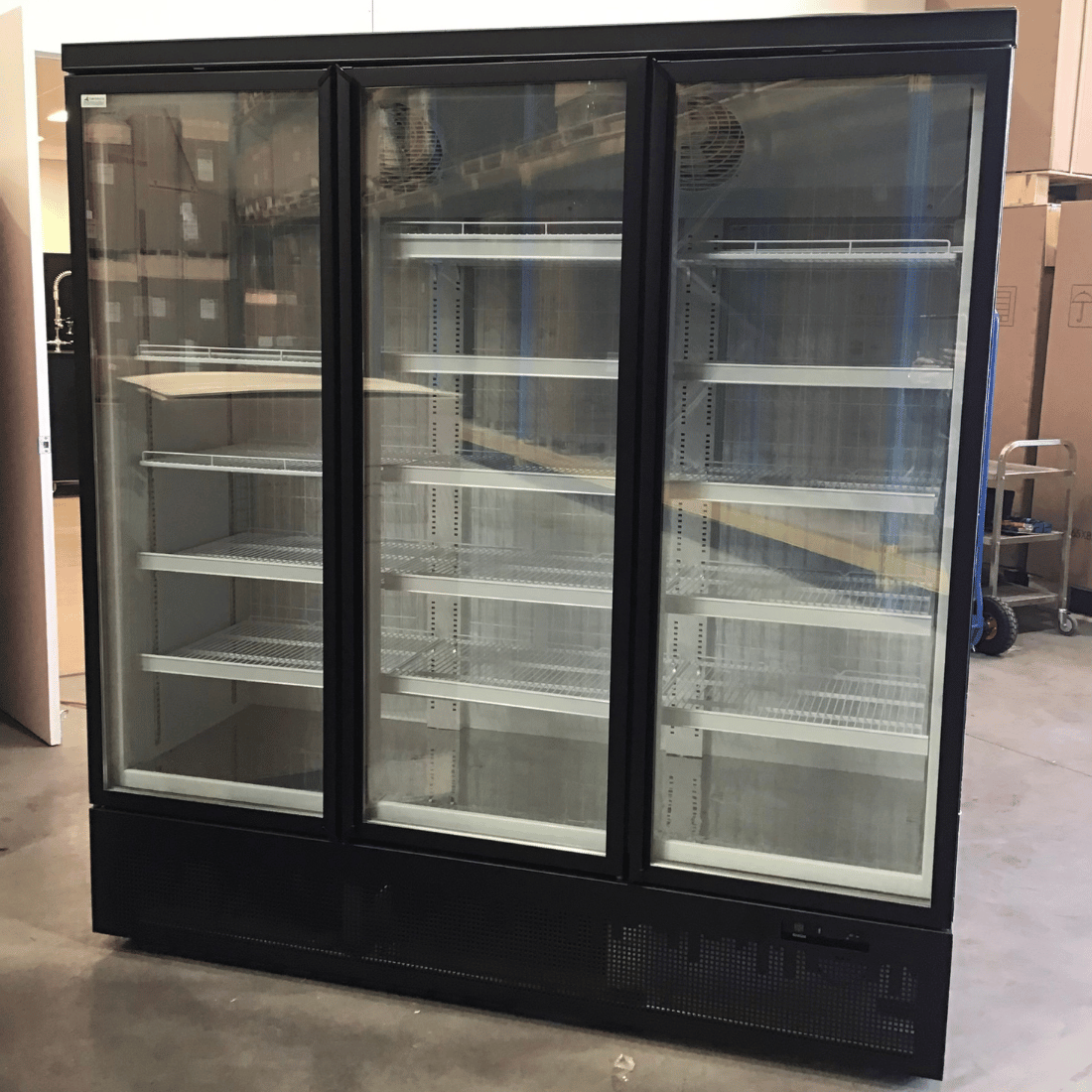 2NDs: Thermaster Triple Door Supermarket Freezer - LG-1500BGBMF-QLD350