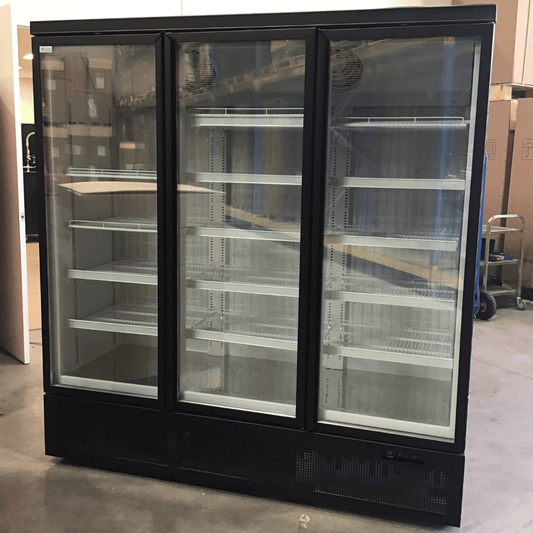 2NDs: Thermaster Triple Door Supermarket Freezer - LG-1500BGBMF-QLD350