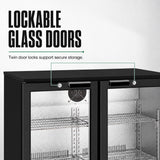 Thermaster Under Bench Two Door Bar Fridge/Cooler - LG-208HC