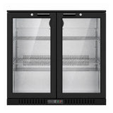 Thermaster Under Bench Two Door Bar Fridge/Cooler - LG-208HC