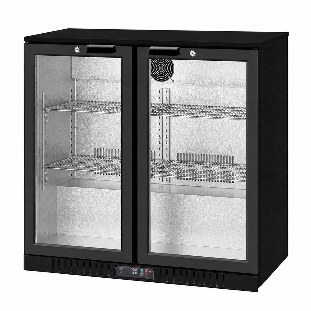 Thermaster Under Bench Two Door Bar Fridge/Cooler - LG-208HC