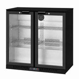 Thermaster Under Bench Two Door Bar Fridge/Cooler - LG-208HC
