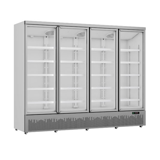 2NDs: Thermaster Four Door Supermarket Fridge - LG-2200GBM - NSW2151