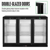 Thermaster Under Bench Three Door Bar Fridge/Cooler - LG-330HC