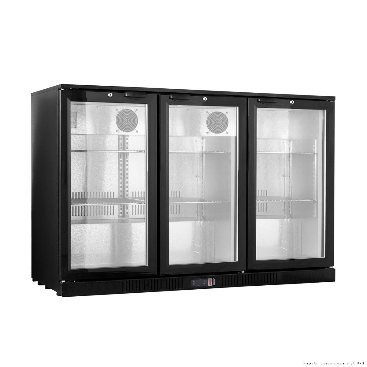 Thermaster Under Bench Three Door Bar Fridge/Cooler - LG-330HC