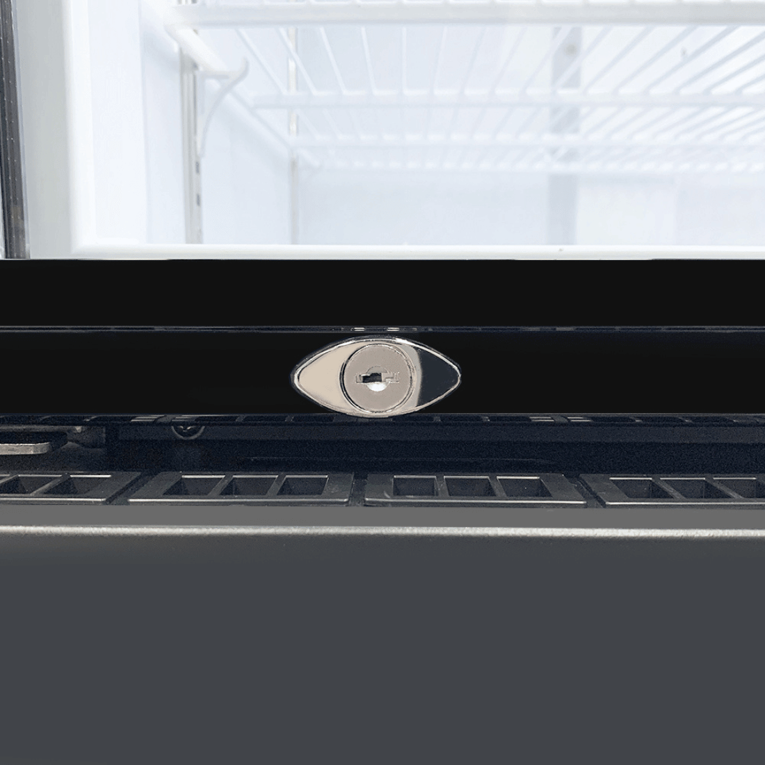 Thermaster Single Glass Door Colourbond Upright Drink Fridge - LG-370BP