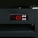 Thermaster Single Glass Door Black Colourbond Upright Drink Fridge - LG-540BP