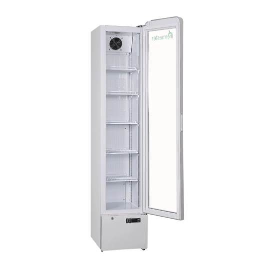 Thermaster SlimFit Upright Glass Door Beverage Fridge - LG166FA