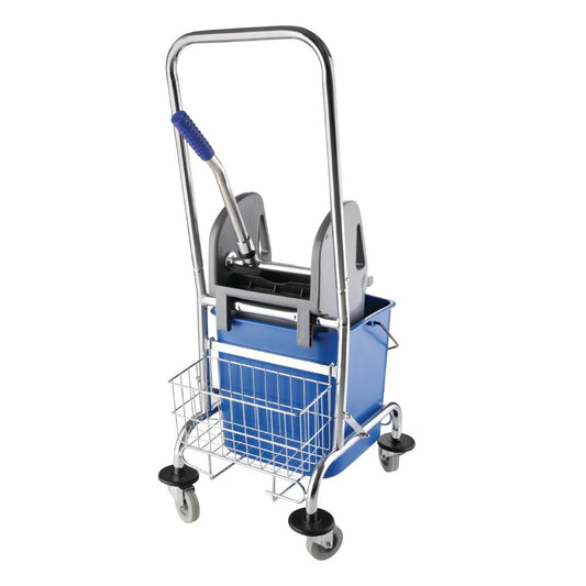 Jantex Deluxe Mop Wringer with Metal Cart