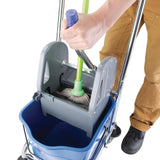 Jantex Deluxe Mop Wringer with Metal Cart