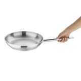 Vogue Frypan St/St - 280mm