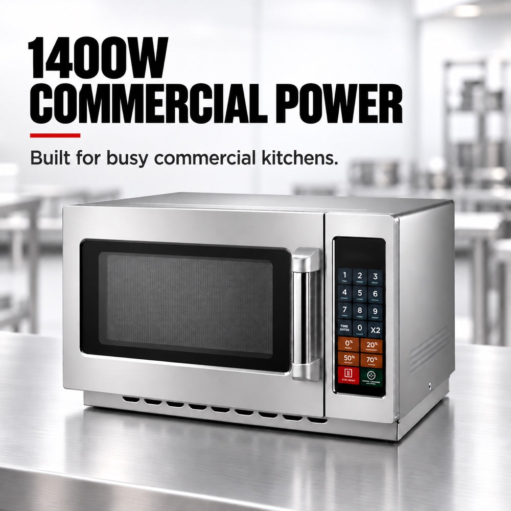Benchstar Stainless Steel Microwave Oven - MD-1400