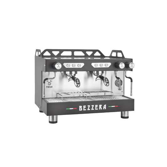 BEZZERA MODA DE 2 Group Espresso Machine Black MODADE2B