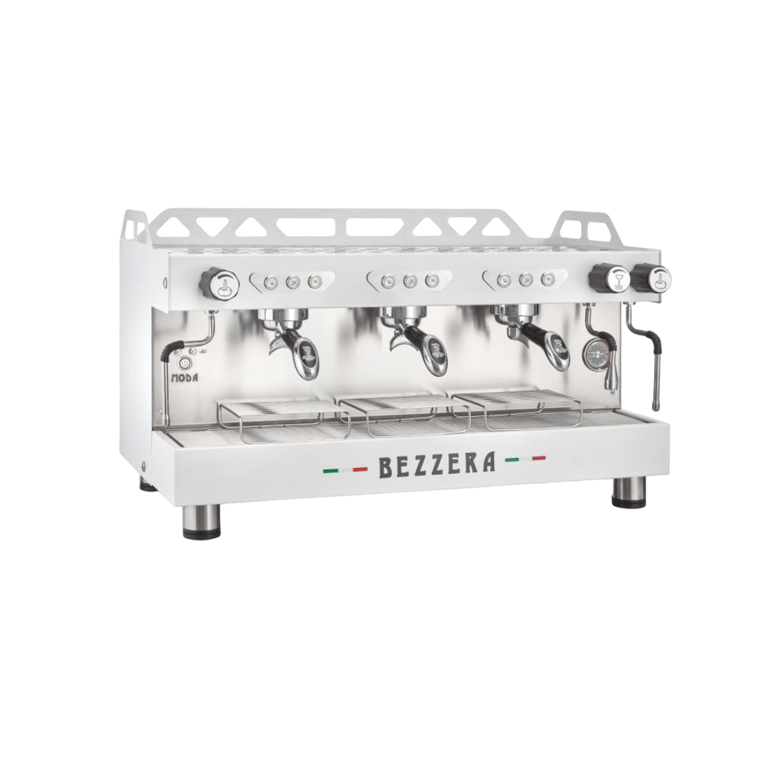 Ex-Showroom: Bezzera MODA DE 3 Group Espresso Machine White - MODADE3W-VIC1050