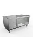 90VA120 Stainless Steel Open Cabinet (M120). 1200 X 830 X 620mm