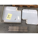 2NDs: Modular System Corner Workbench, 150mm Splashback & Undershelf WBCB7-0900/A-NSW1763