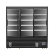 Bonvue 4 Shelves Open Chiller with Tempered Glass Doors - OD-2080P